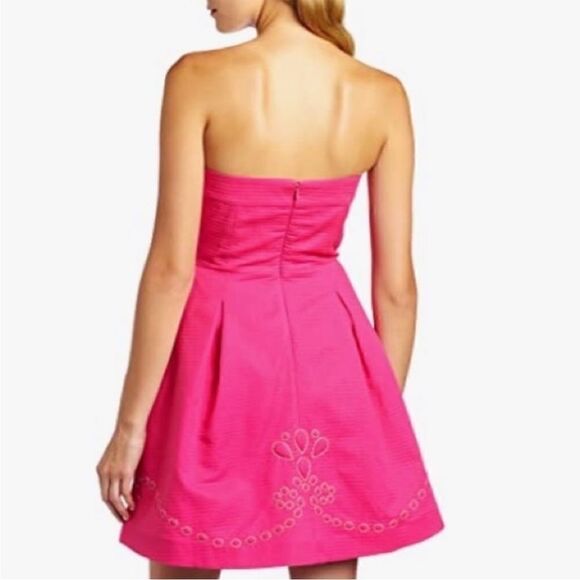 Lilly Pulitzer Pink Azalea Bernadette Dress, Size 0, NWT - Picture 2 of 11